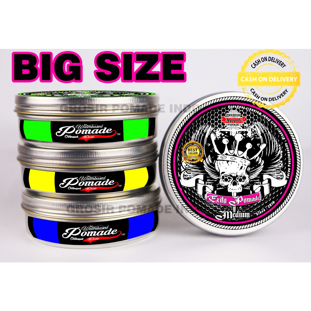 EXITO POMADE  OILBASED 120 gram 4 oz pot kaleng