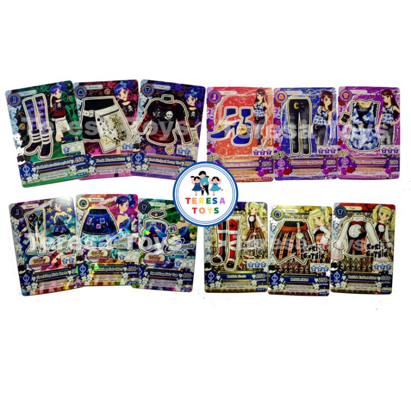 Kartu Aikatsu Set Asli, kartu Aikatsu biasa