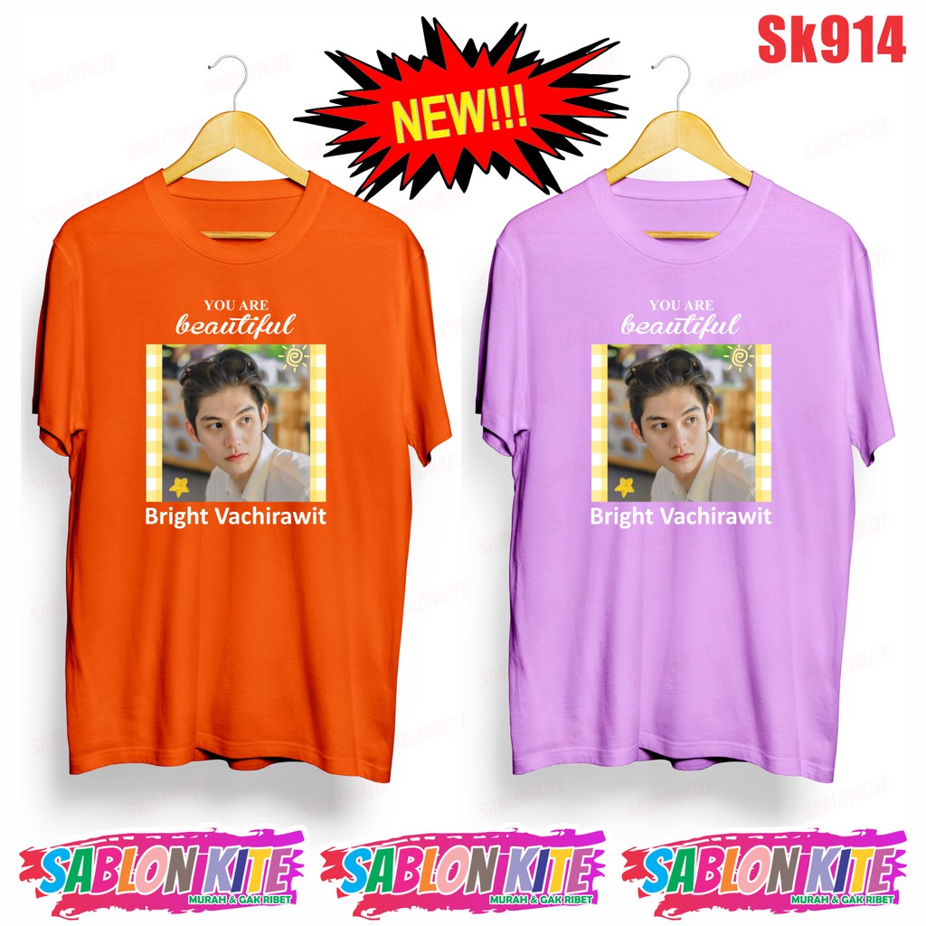 MURAH!!! KAOS BRIGHT THAI sk914 UNISEX