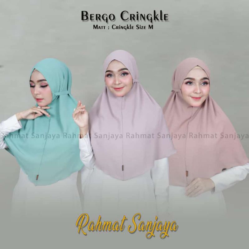 BERGO CRINKLE AIRFLOW UK M / BERGO INSTAN CRINKLE / ORI RAHMAT SANJAYA