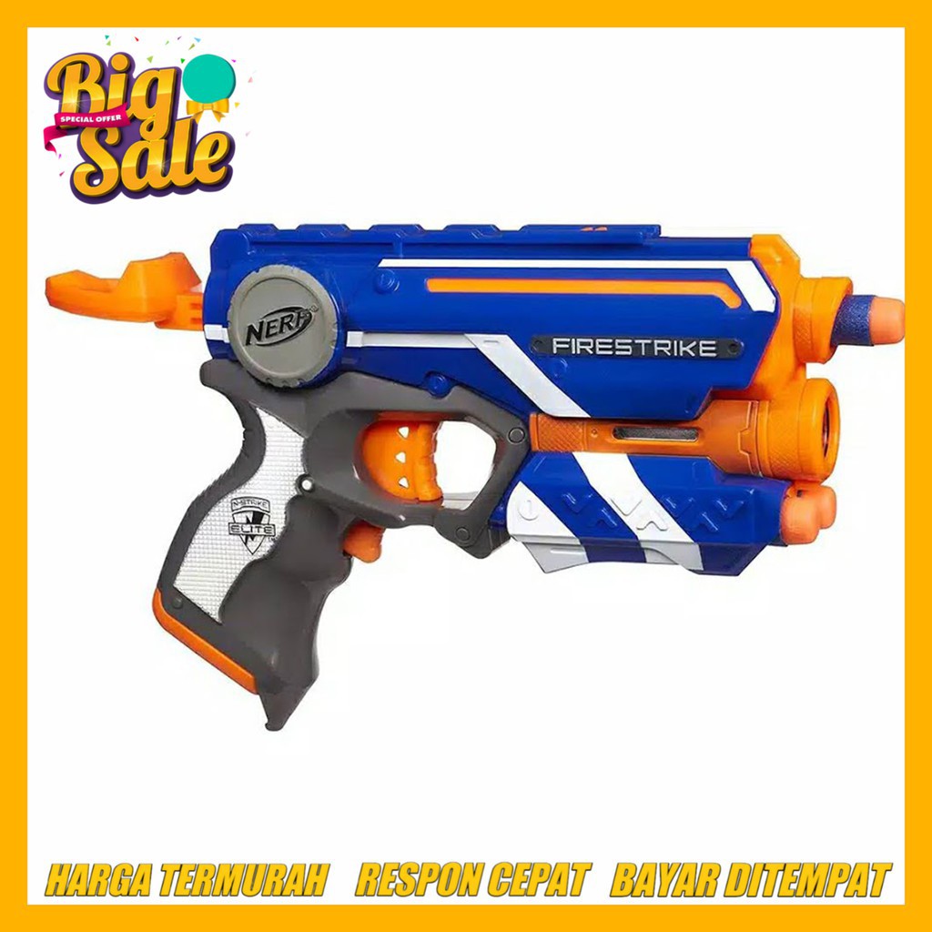  NERF  GUN N STRIKE ELITE FIRESTRIKE LIGHT BEAM ORI NEW S38 