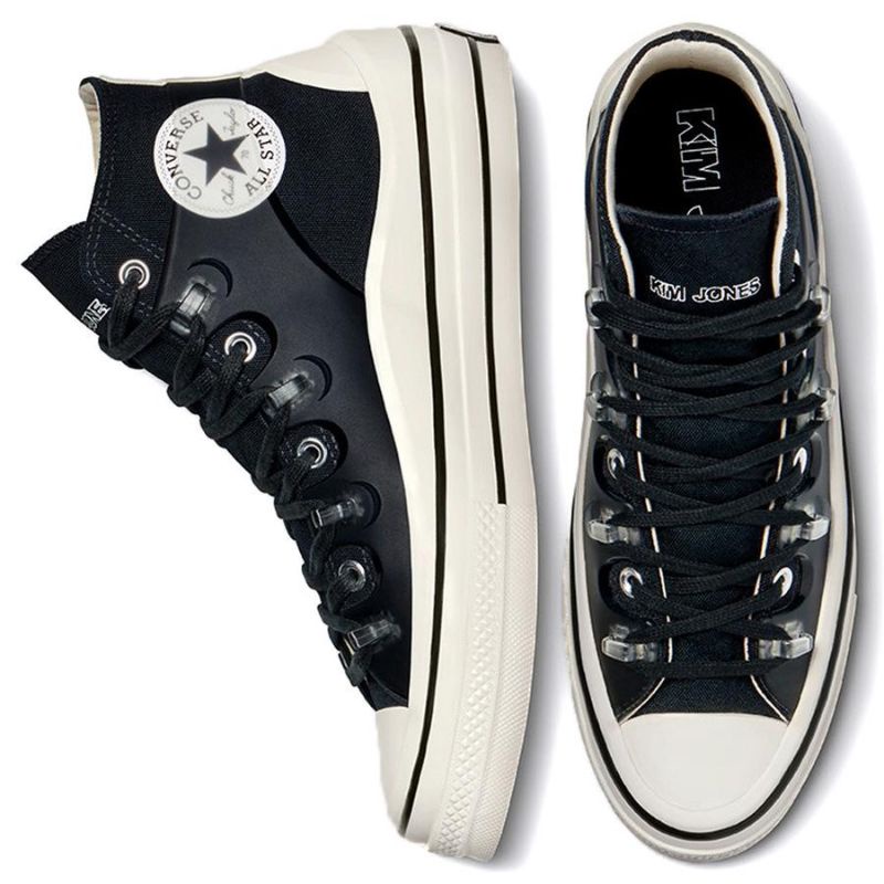 kim jones converse black