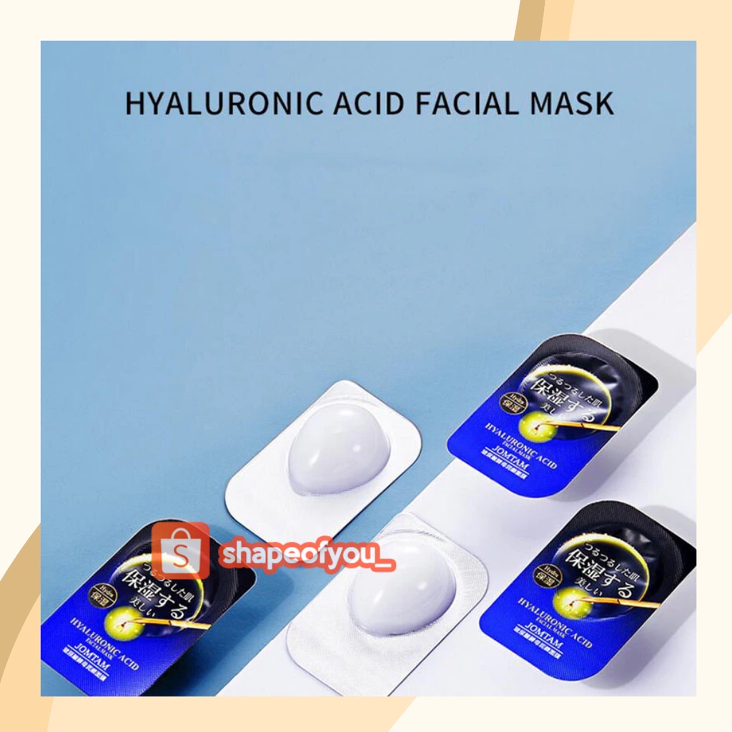 Sleeping Mask Jomtam Hydra Hyaluronic Acid Masker Tidur Tanpa Bilas