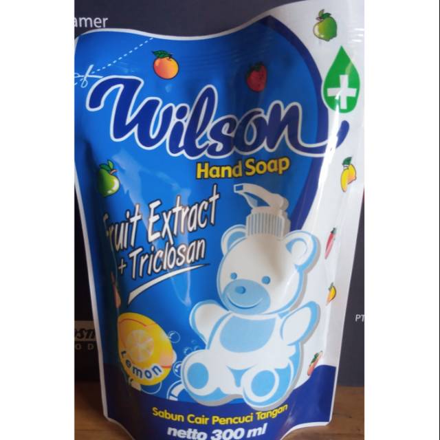 Wilson hand soap wash lemon 300 ml termurah bukan carex yuri sleek kemasan refill