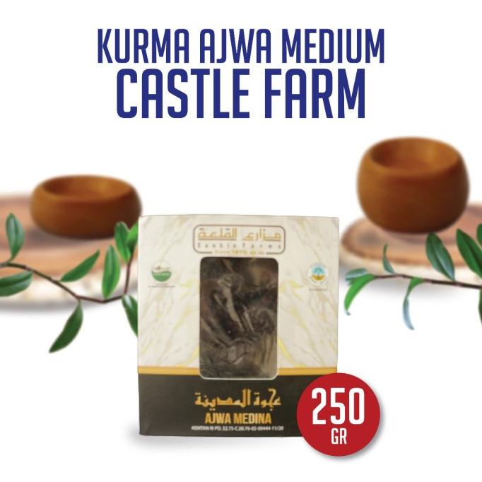 

~@~@~@~@] kurma Ajwa Medium Castle Farm 250g - kurma ajwa 250 g- ajwa 250g
