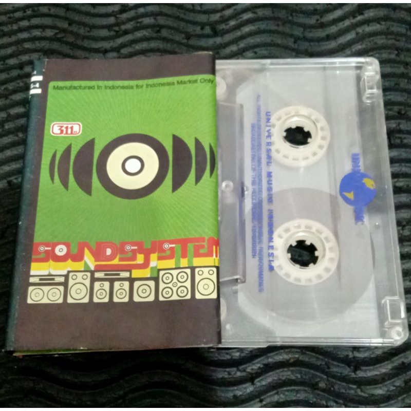 Kaset Pita 311 - Sound System - rock metal reggae