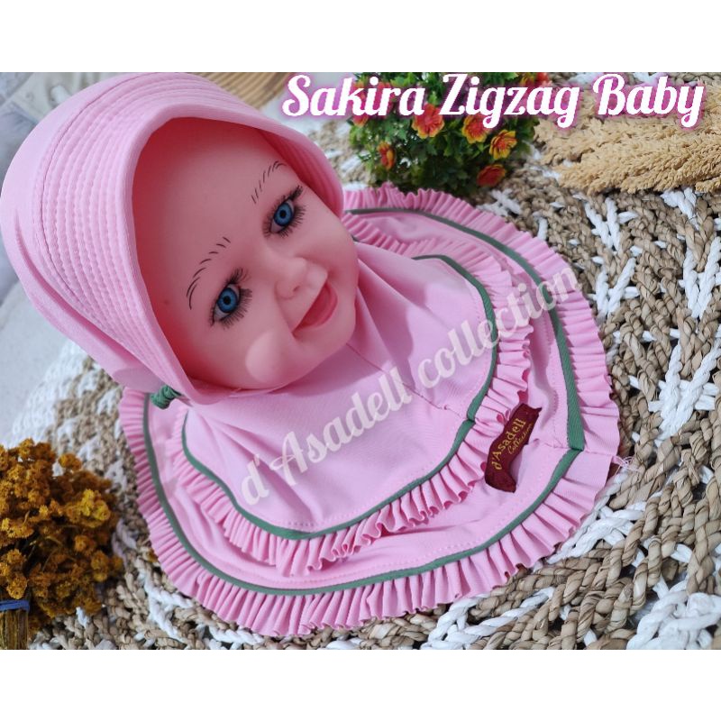 kerudung hijab bayi baby premium ecer grosir d'asadell collection