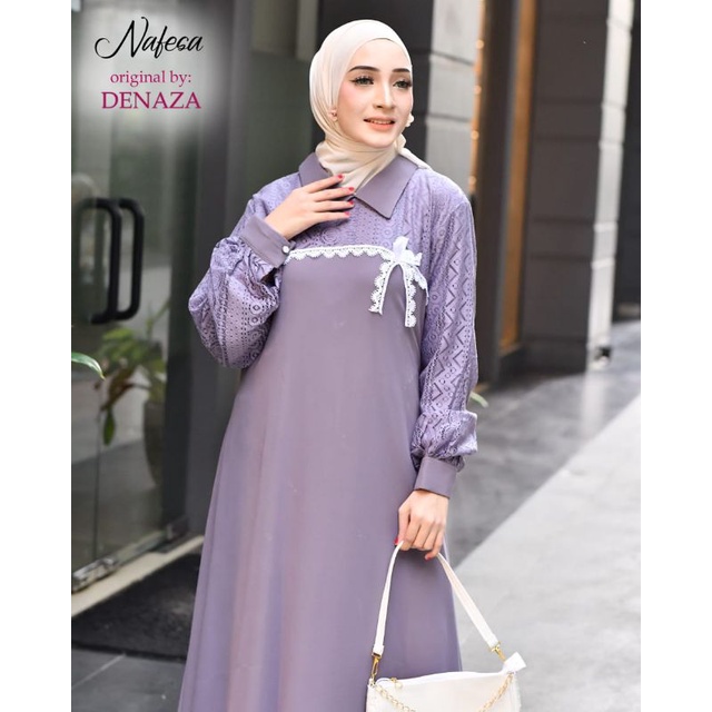 GAMIS NAFESA | BAHAN CERUTY MUIX MALIKA | By DENAZA