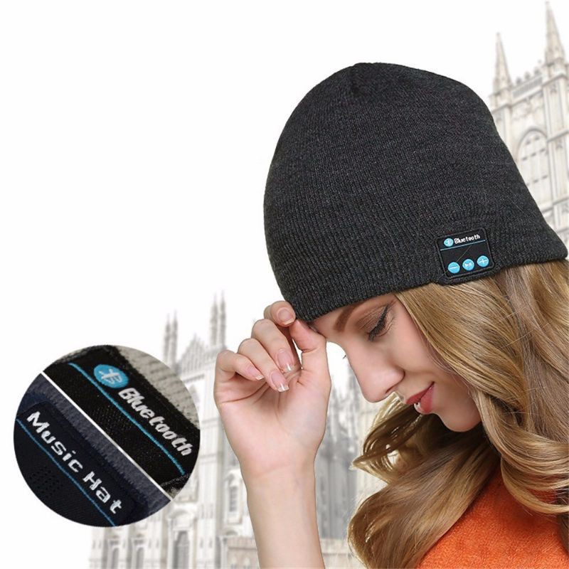 Lariaterus79 TOPI HANDFREE earphone headseat bluetooth charger usb topi Kupluk Beanie bluetooth