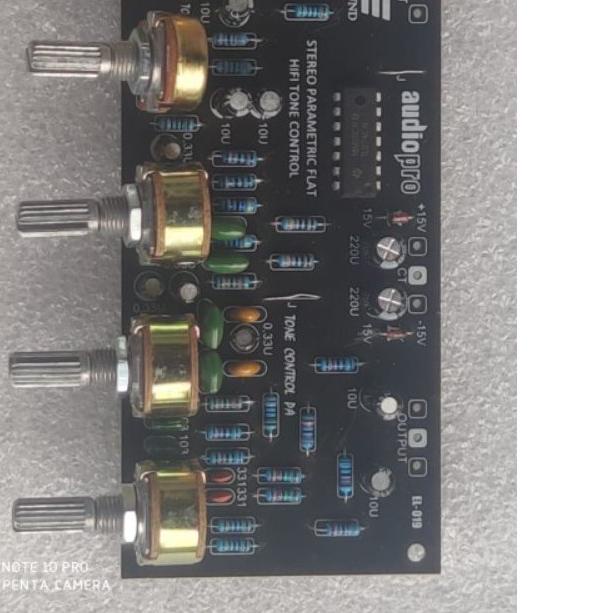 ✫ BLACKY TONE CONTROL STEREO MINI PARAMETRIK ELITE ➶