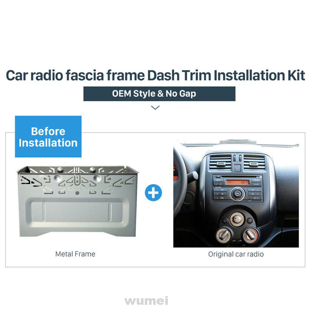 Car Installation Frame 2din For Double Din Dvd Player Mounting Case Universal Shopee Indonesia