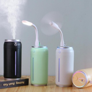 3 in 1 Misty Can Humidifier Ultrasonic Air Humidifier Diffuser USB Mis