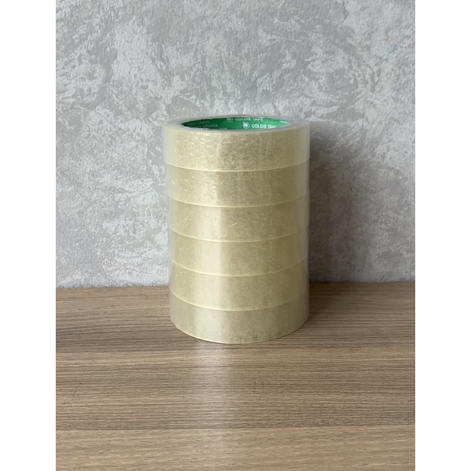 

1 Slop (6 Roll) Isolasi - Solatip - Selotip - Tape Goldie 24mm x 72 yard