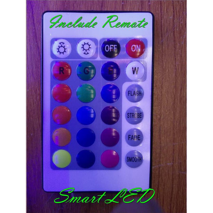 Lampu Outdoor Sorot Led Taman Rgb Remote 30Watt 30 Watt 30W Termurah
