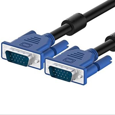 Cable vga nyk 15m 720p HD male-male standard for laptop pc tv - Kabel vga 15 meter m-m for monitor projector