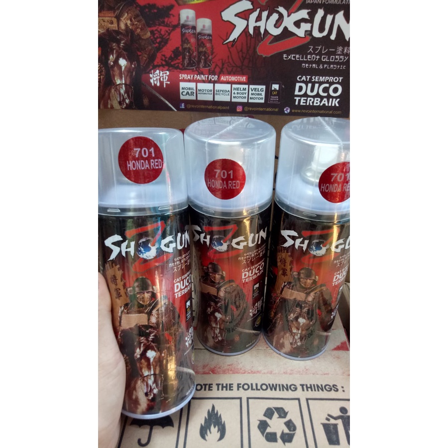 pilox pilox cat semprot duco shogunz pilok shogun candytone honda red 701 400cc candy tone