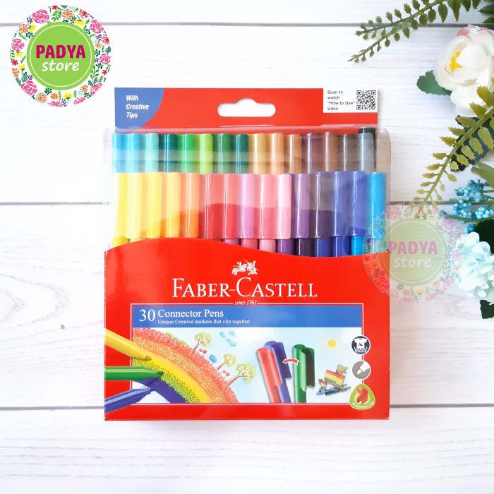 

Promo Spidol Warna Faber Castell Connector Pen 30 Warna Terlaris