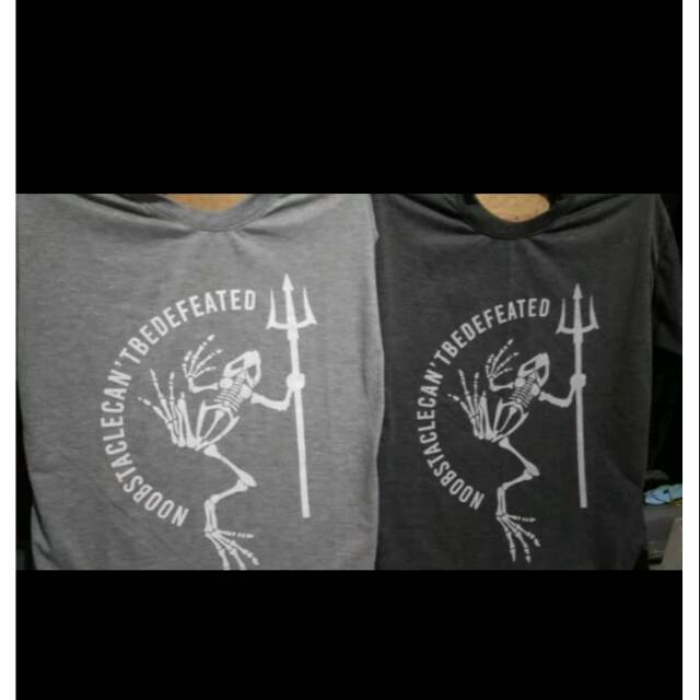 KAOS OBLONG PENDEK SABLON FROGMAN