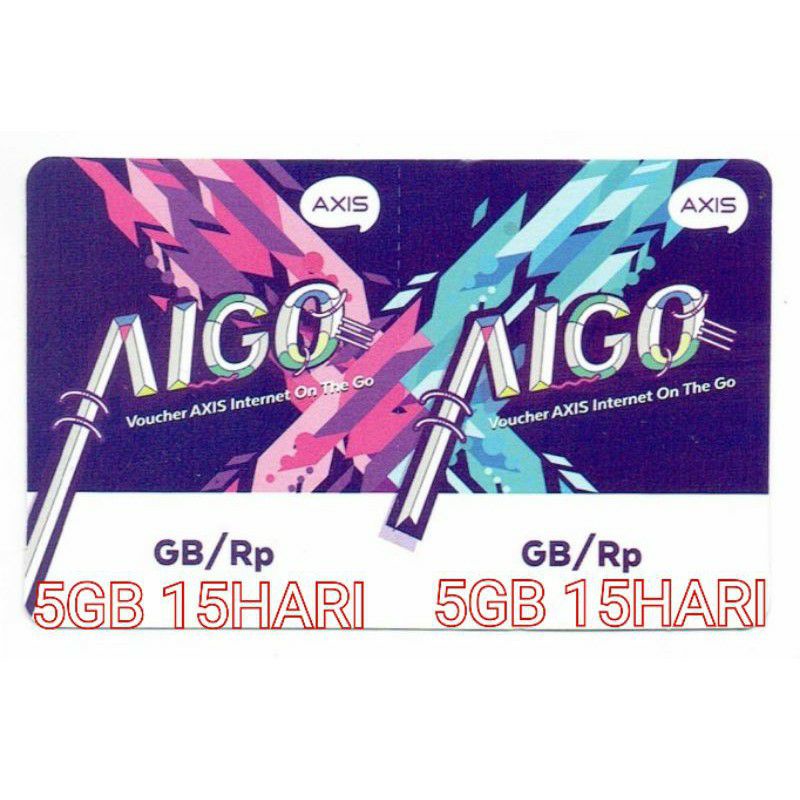 Voucher Axis 5Gb (15 Hari) Lokal Area Sumatera