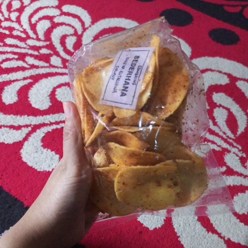 

Comring renyah, gurih dan pedas