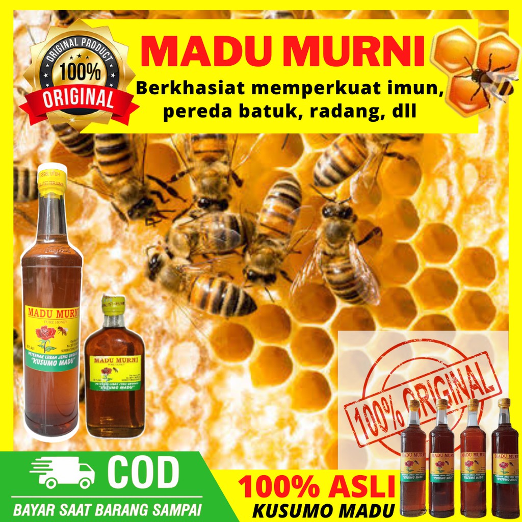 

Madu Kusumo Asli Madu Murni Ukuran Kecil Besar
