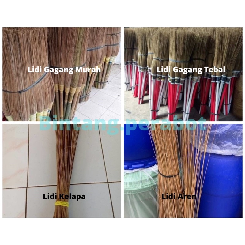 Sapu Lidi Gagang / Sapu Lidi Halaman / Sapu Lidi Aren