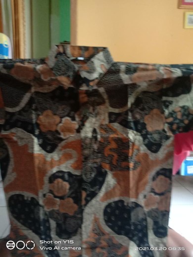 Batik Couple Jumbo Ld 110 Ld 120 Maura Sania Ruffle Ori Ndoro Jowi Dnt Size M L Xl Xxl All Size