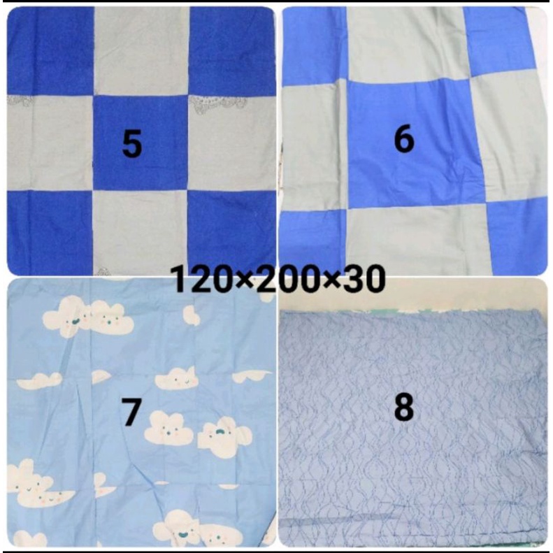 Sprei PERCA my love ukuran 120x200x30 single size tinggi 30 motif 2