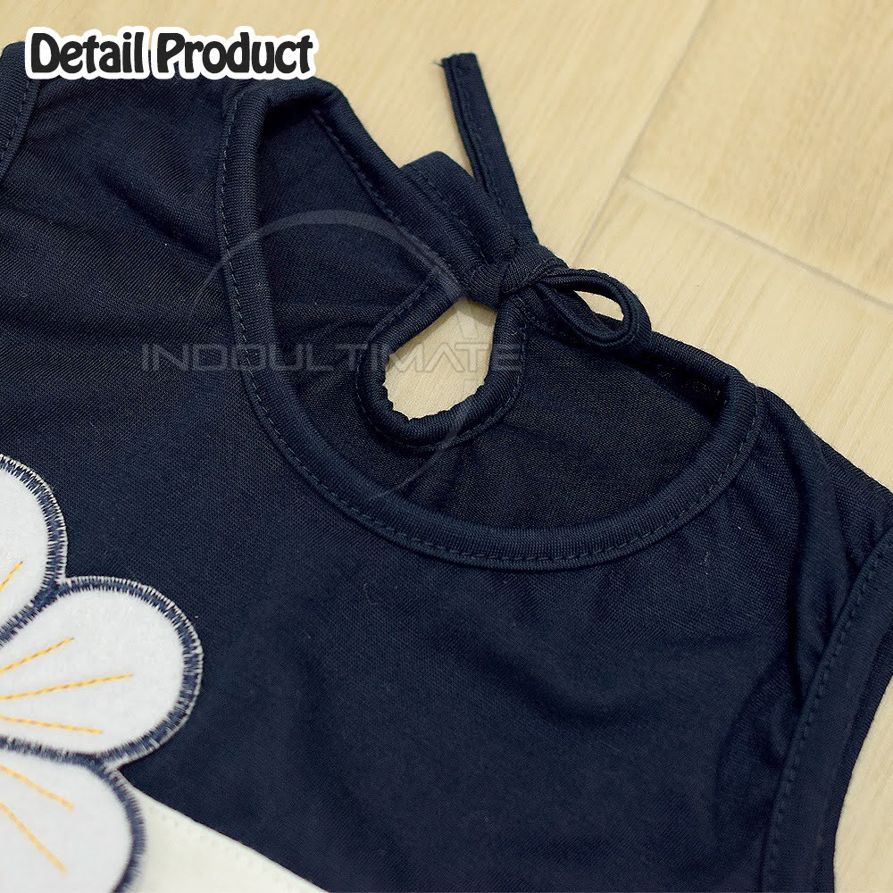 Baju Bayi Perempuan PLANET KIDZ TRS-032 Terusan Baju Bayi Lengan Kutung Baju Dress Bayi Perempuan