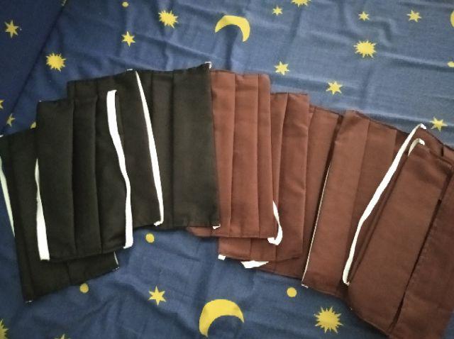 Masker Kain 2 Ply / 2 Lapis / 2 Layer Hijab Bisa Di Isi Tisu Garansi Karet Rusak Ganti Baru