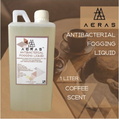 Cairan Fogging Aeras Antibacterial Fogging Liquid - 1 Liter - Coffee