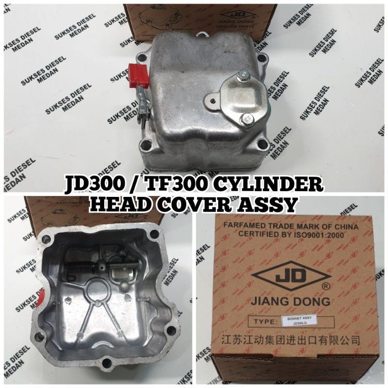 TF300 JD300 Bonnet Assy Batok Tutup Klep Mesin Diesel Yanmar TF-300 JD-300