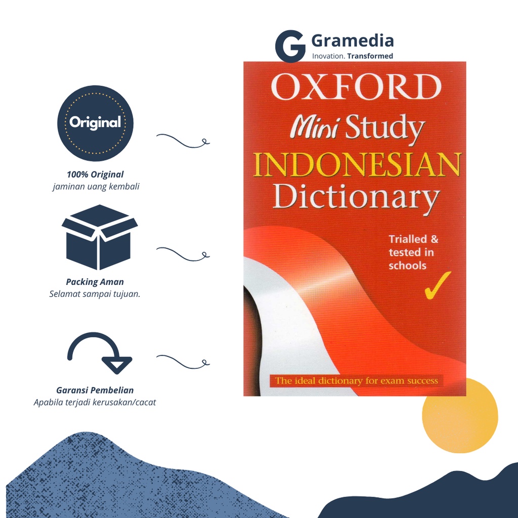 Gramedia Cikupa-Oxford Mini Study Indonesian Dictionary