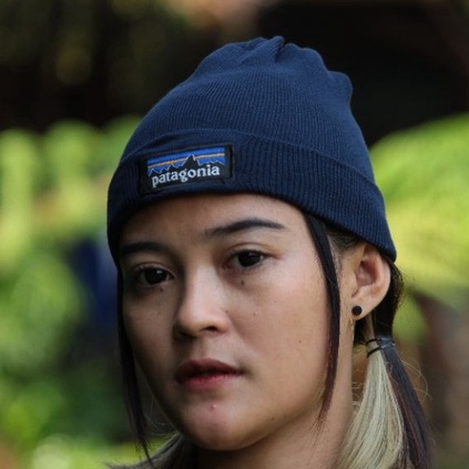 beanie hat bordir Patagonia topi kupluk rajut pria wanita distro