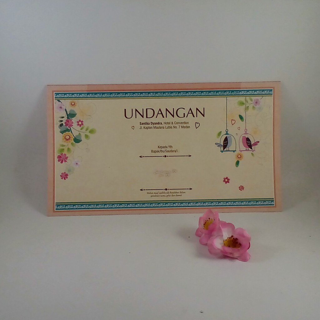 Undangan Pernikahan Lucu Unik Murah Cepat Banyak Bonusnya Sm709