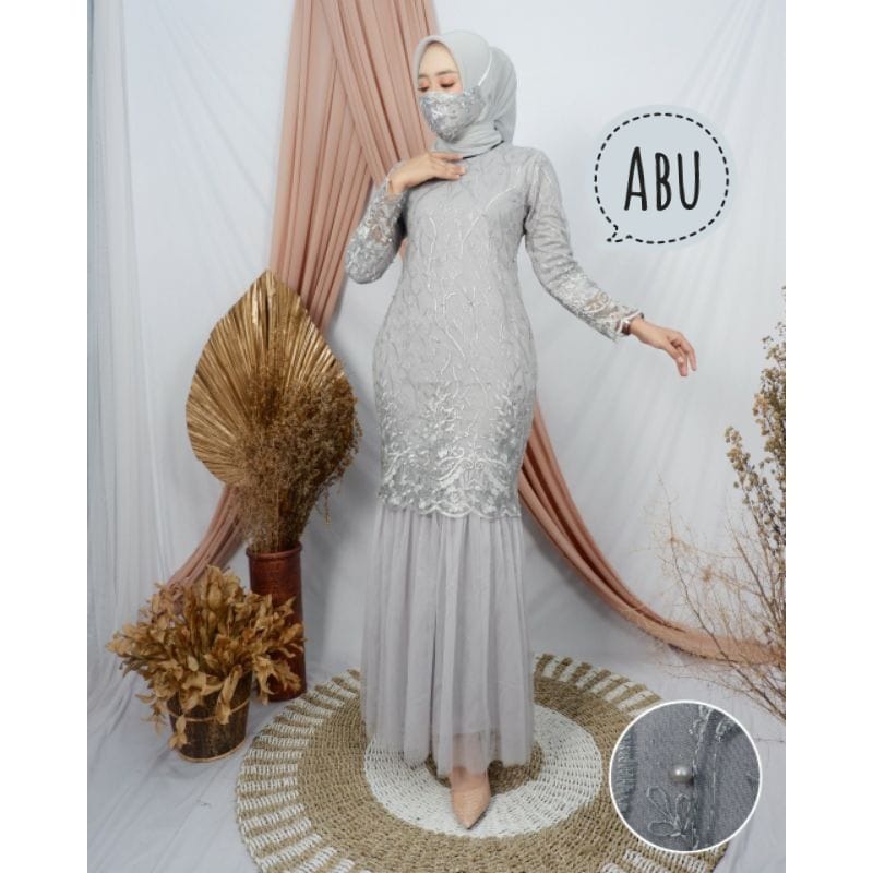 BJ - GAMIS DUYUNG TUTU / GAMIS KONDANGAN / MAXI DRESS