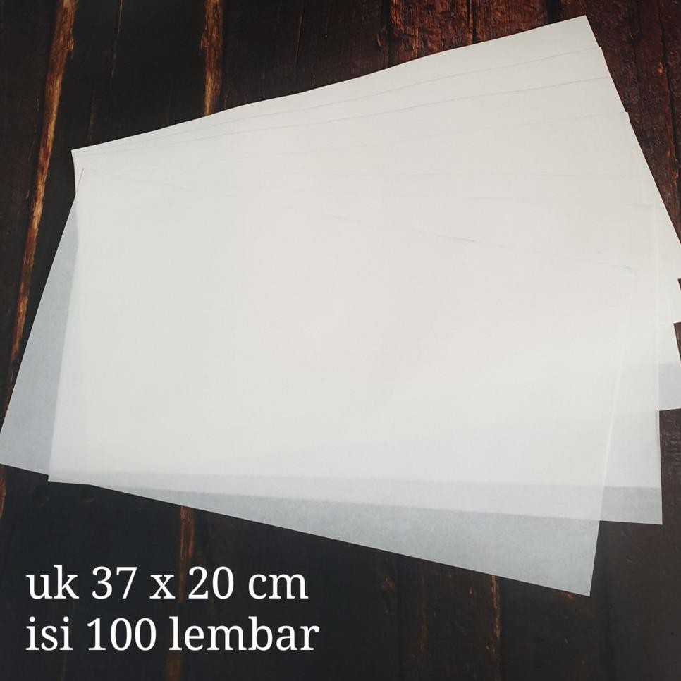 

BSR-25 Kertas roti warna putih kurang lebih 100 lembar ★Best Seller★