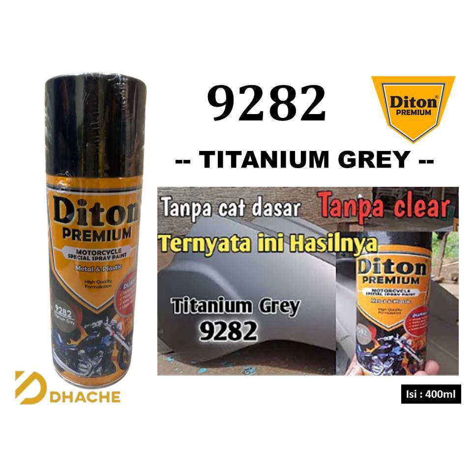 Cat Pilox Diton Premium TITANIUM GREY 9282 400cc abu gray