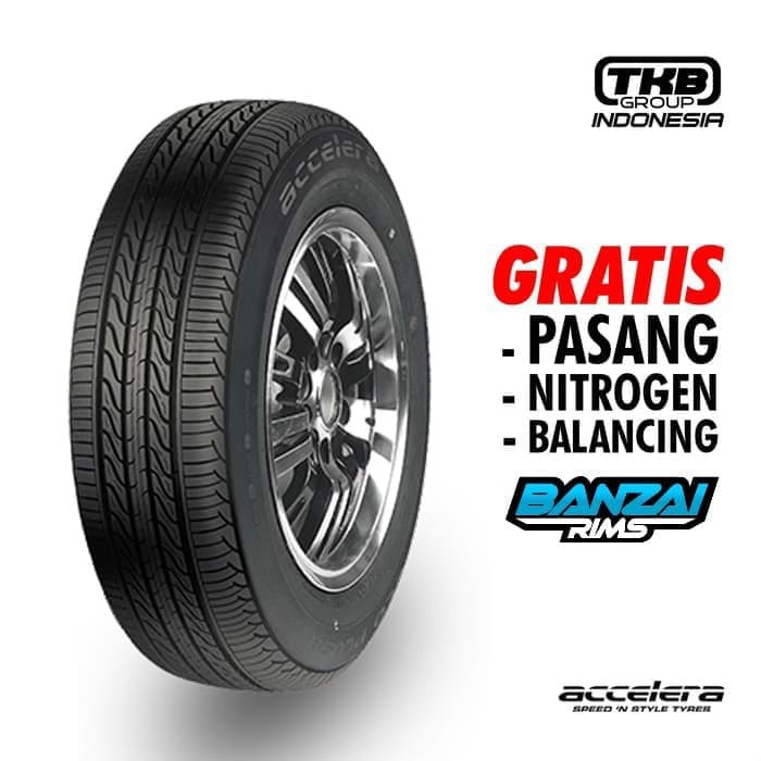 jual Ban Mobil 185/60 R15 ACCELERA ECO PLUSH 185 60 Ring 15 Ban Tubles