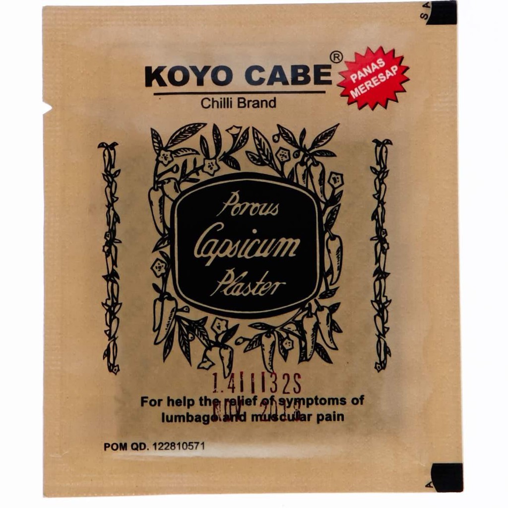 

KOYO CABE PANAS PEREDA NYERI OTOT 10 PCS