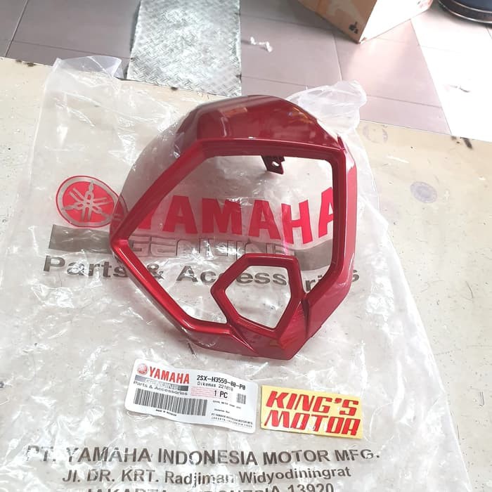 visor, frame,bingkai,cover spido, speedometer SOUL GT 125 MERAH (P0)