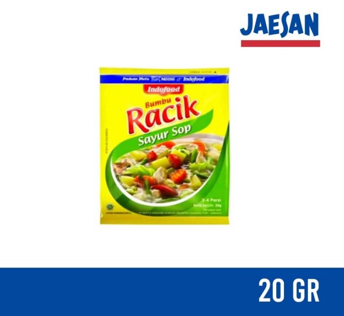 

Bumbu racik Indofood Sop 20gr