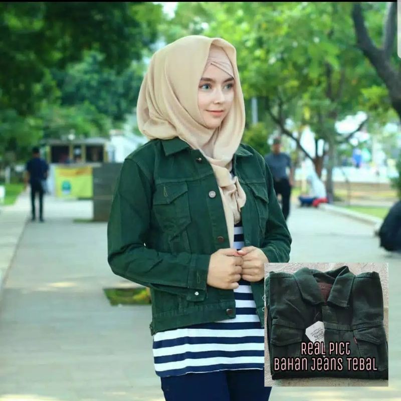 JAKET JEANS ARMY