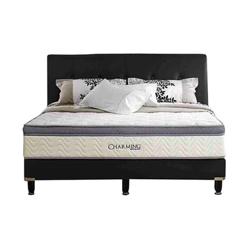 Simmons Kasur Springbed Charming - Full Set - Khusus Jabodetabek