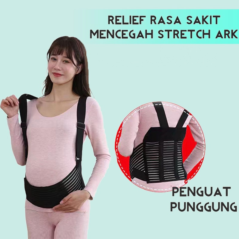LESEDI Korset Hamil Penyangga Perut Korset Penyangga Perut Ibu Hamil Korset Perut Saat Kehamilan KT0