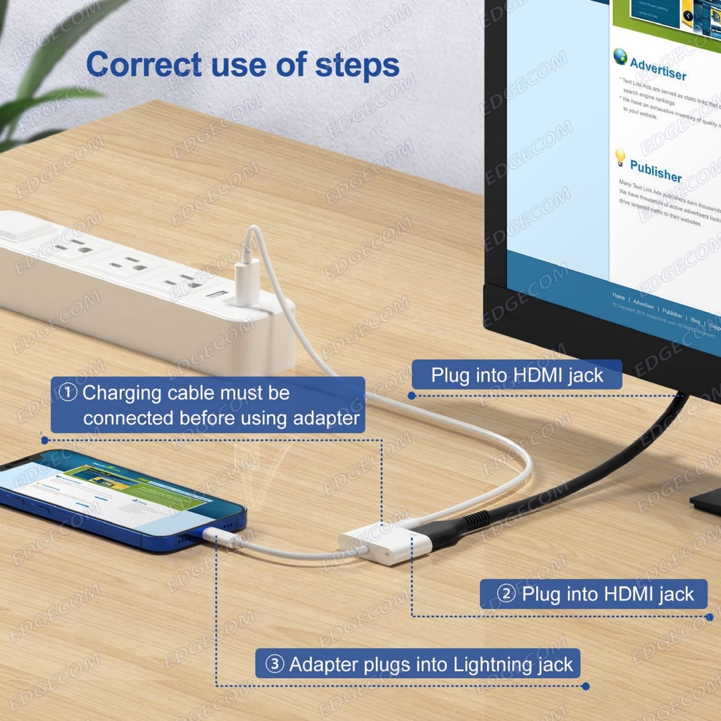 lightning to HDMI adapter Digital AV adapter