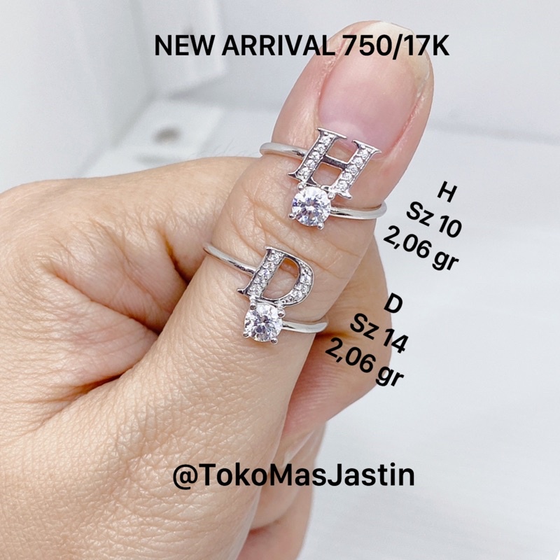 CINCIN NEW HURUF KADAR 750/17K