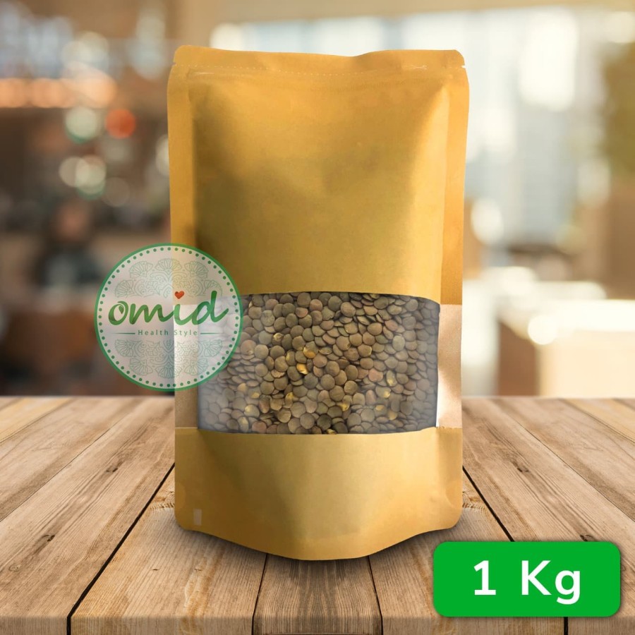 

Brown Lentils Organic - Kacang Lentils Cokelat Organik - 1 kg
