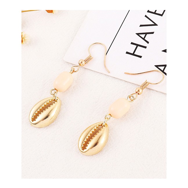 LRC Anting Gantung Fashion Kc  Shell Earrings Y6152X