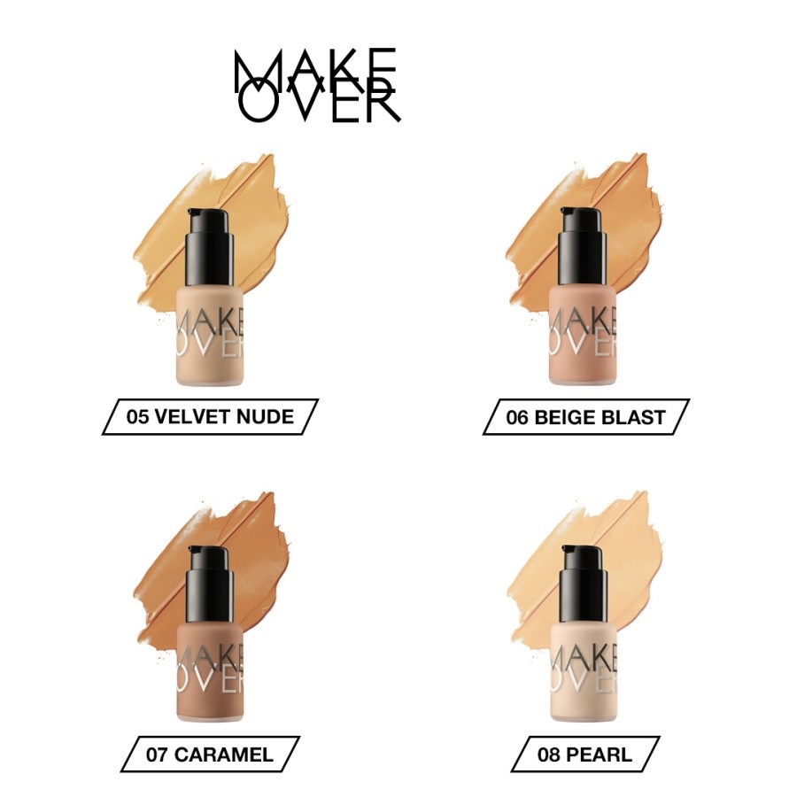 ★ BB ★ MAKE OVER Ultra Cover Liquid Matt Foundation - Makeover